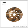 New diamond tool cup wheels for concrete grinding and epoxy removal